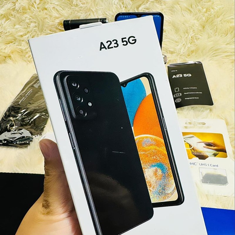 Original mobile phones US version For Samsu A23 5G smartphone SINGLE SIM celulares wholesale A23 64GB